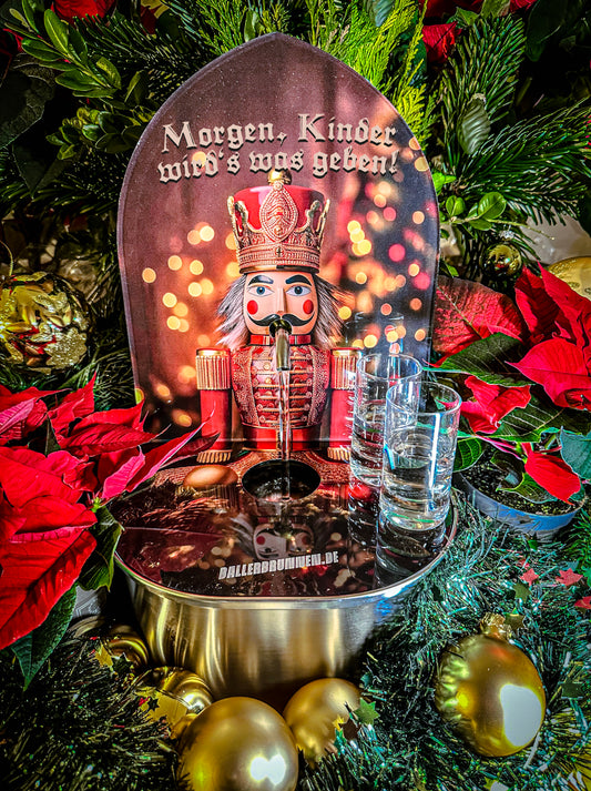 Weihnachtsfreude trifft Silvesterstimmung – Die neuen Ballerbrunnen-Motive mit doppelseitigem Design